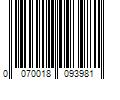 Barcode Image for UPC code 0070018093981