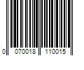 Barcode Image for UPC code 0070018110015