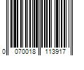 Barcode Image for UPC code 0070018113917