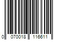 Barcode Image for UPC code 0070018116611