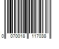 Barcode Image for UPC code 0070018117038