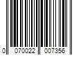 Barcode Image for UPC code 0070022007356