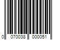 Barcode Image for UPC code 0070038000051