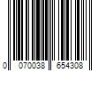 Barcode Image for UPC code 0070038654308