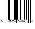 Barcode Image for UPC code 007004041640