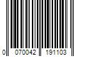 Barcode Image for UPC code 0070042191103