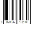 Barcode Image for UPC code 0070042192803