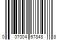 Barcode Image for UPC code 007004678488