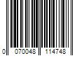 Barcode Image for UPC code 0070048114748