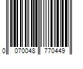 Barcode Image for UPC code 0070048770449