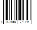 Barcode Image for UPC code 0070048778193