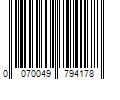 Barcode Image for UPC code 0070049794178