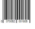 Barcode Image for UPC code 0070052001805