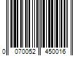 Barcode Image for UPC code 0070052450016