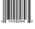 Barcode Image for UPC code 007005898465