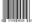 Barcode Image for UPC code 007005953256