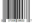 Barcode Image for UPC code 007006095337