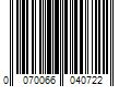 Barcode Image for UPC code 0070066040722