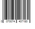 Barcode Image for UPC code 0070074407180