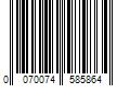 Barcode Image for UPC code 0070074585864