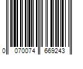 Barcode Image for UPC code 0070074669243