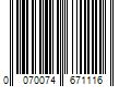 Barcode Image for UPC code 0070074671116