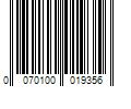 Barcode Image for UPC code 0070100019356