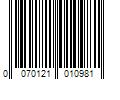 Barcode Image for UPC code 0070121010981