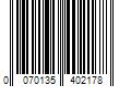 Barcode Image for UPC code 0070135402178