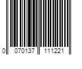 Barcode Image for UPC code 0070137111221