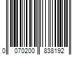 Barcode Image for UPC code 0070200838192