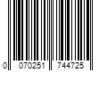 Barcode Image for UPC code 0070251744725