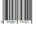 Barcode Image for UPC code 0070251747221