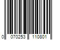 Barcode Image for UPC code 0070253110801