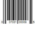 Barcode Image for UPC code 007031000085