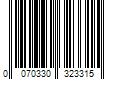 Barcode Image for UPC code 0070330323315