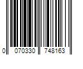 Barcode Image for UPC code 0070330748163