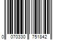 Barcode Image for UPC code 0070330751842