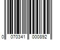 Barcode Image for UPC code 0070341000892