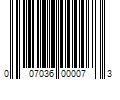 Barcode Image for UPC code 007036000073