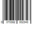 Barcode Image for UPC code 0070382002343