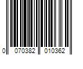 Barcode Image for UPC code 0070382010362