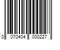 Barcode Image for UPC code 0070404000227