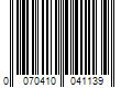 Barcode Image for UPC code 0070410041139