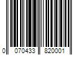 Barcode Image for UPC code 0070433820001