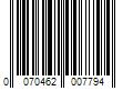 Barcode Image for UPC code 0070462007794