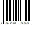 Barcode Image for UPC code 0070470003030