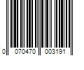 Barcode Image for UPC code 0070470003191