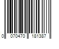 Barcode Image for UPC code 0070470181387