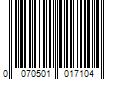 Barcode Image for UPC code 0070501017104